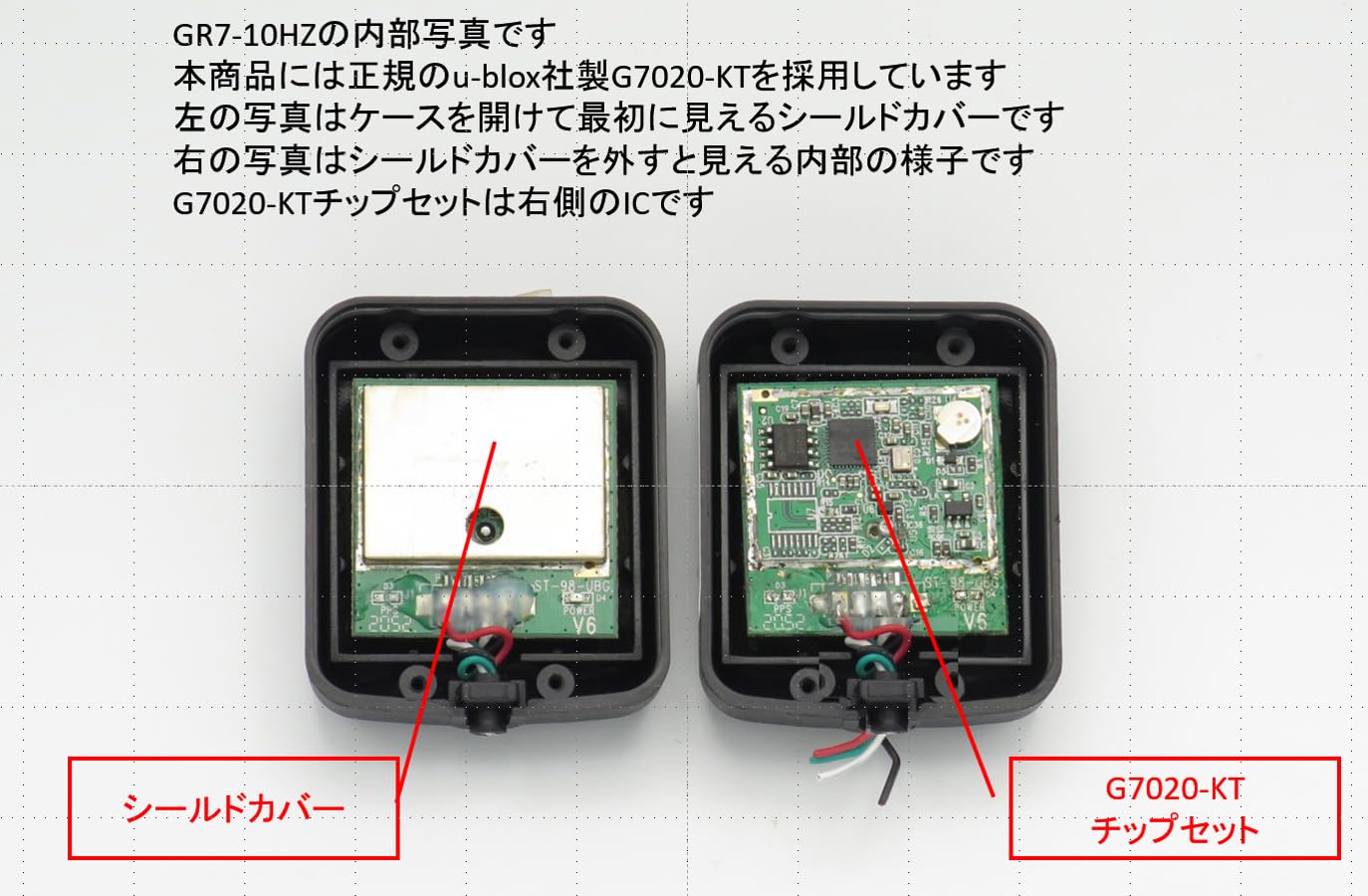 Amazon.co.jp: GPSレシーバー GPS受信機 DOCTORADIO GR7-10HZ アンテナ